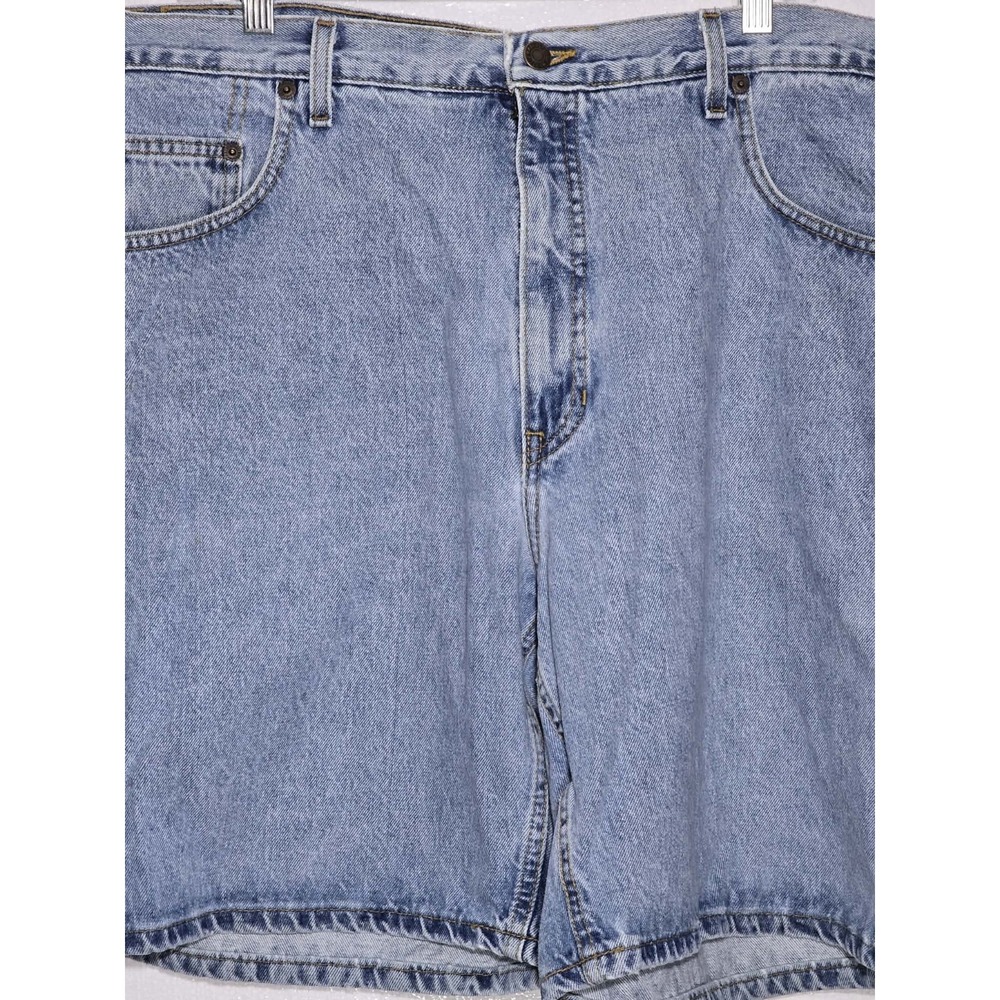 Abercrombie & Fitch Denim Shorts Sz 38β GUC Vintage Y2K Streetwear - Picture 3 of 5